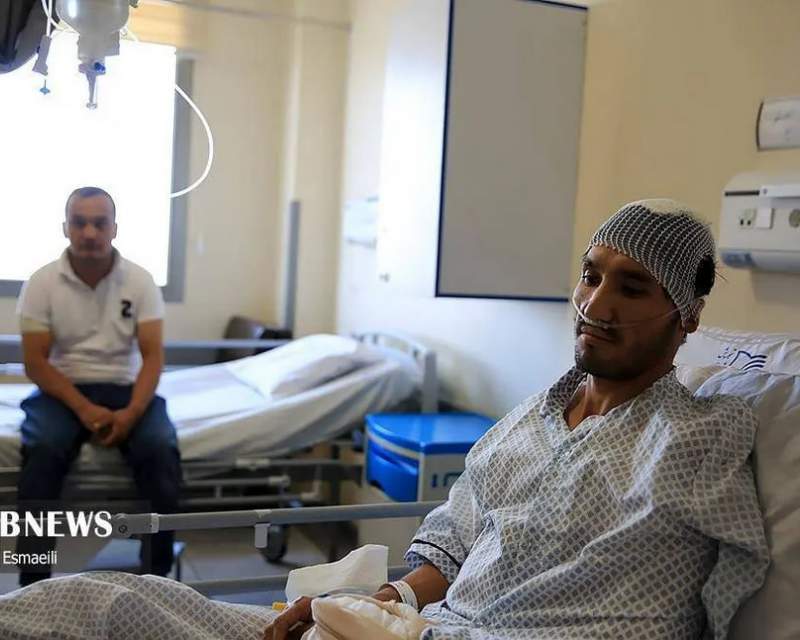 آمار مصدومین یکی از بیمارستان‌ها