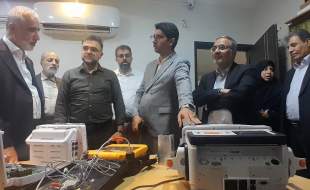 بازدید رئیس سازمان غذا و دارو از بزرگترین شرکت تجهیزات پزشکی ایران