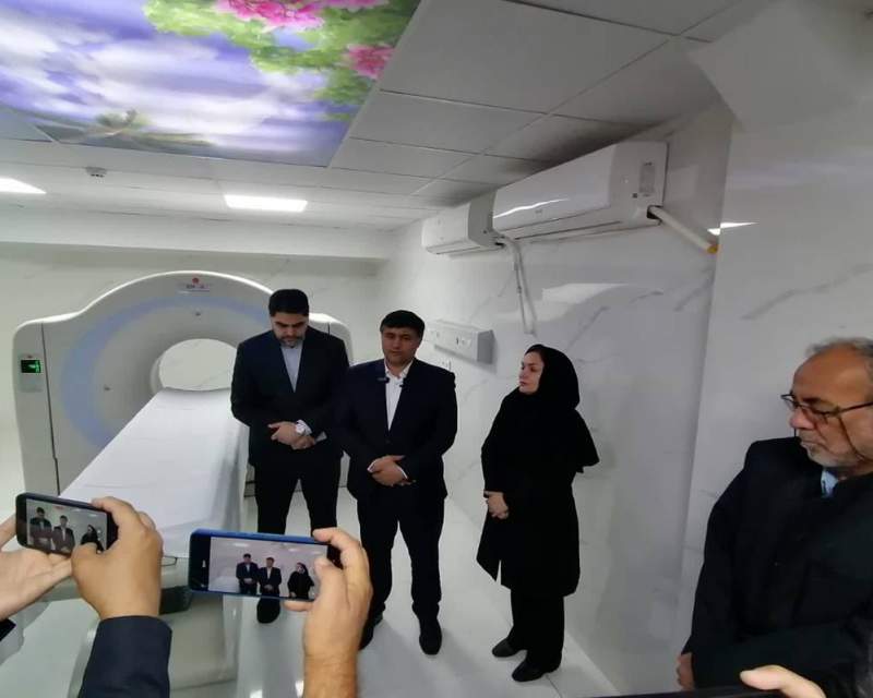 بهره‌برداری از واحد سی‌تی اسکن پیشرفته بیمارستان امام خمینی (ره) شیروان