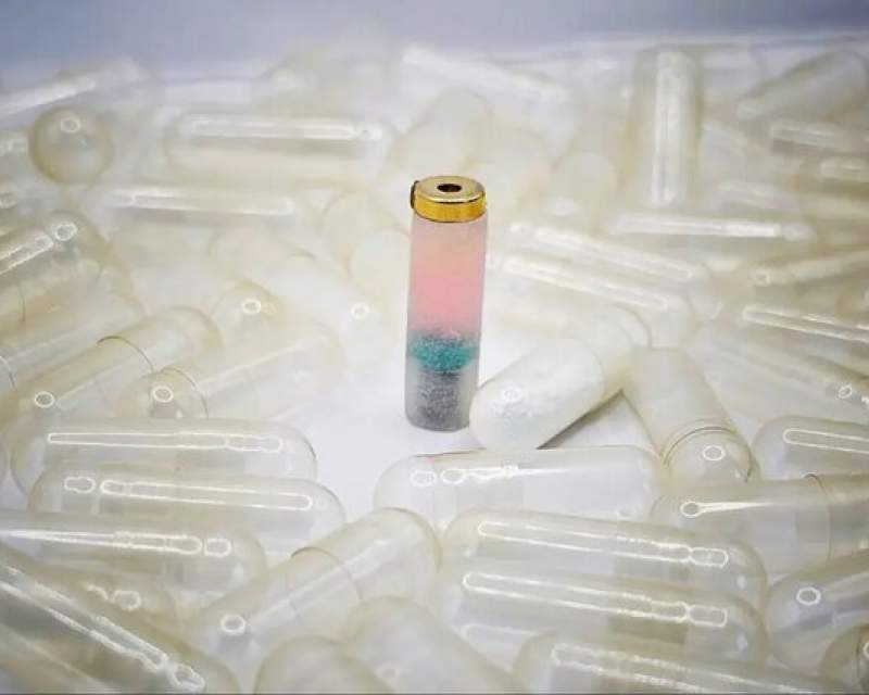 دستگاه درمان زخم معده با قابلیت بلعیده شدن