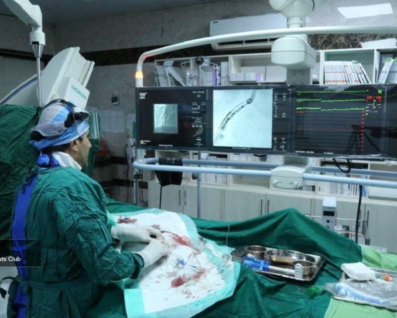 رونمایی از دستگاه IVL عروق قلبی در بیمارستان هاجر شهرکرد