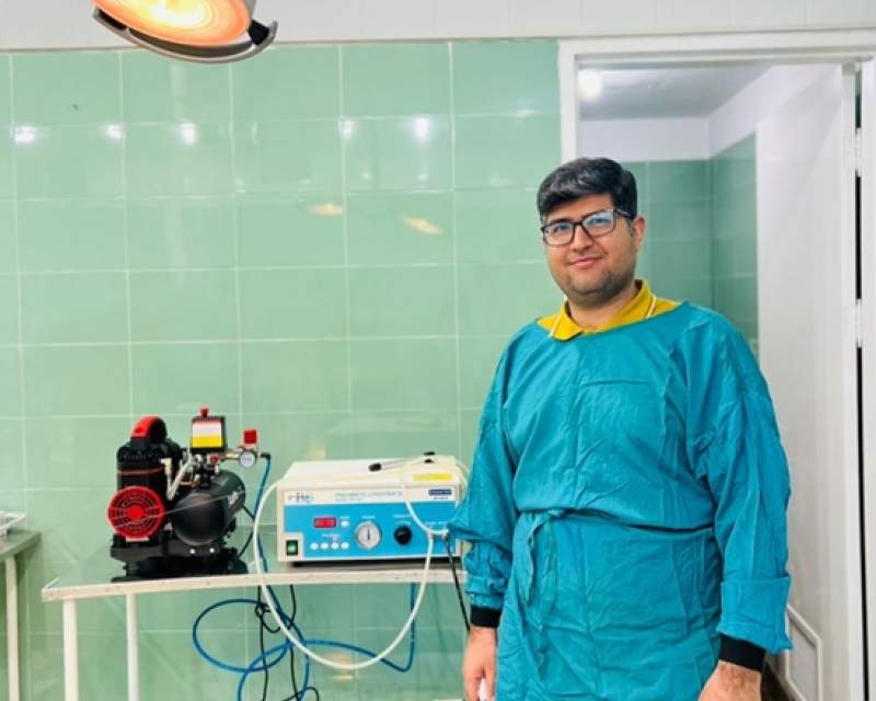 دستگاه سنگ‌شکن درون‌اندامی راه اندازی شد